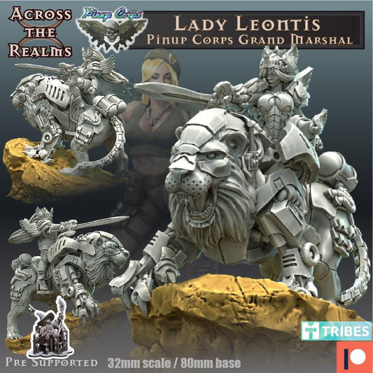 Lady Leontis Cyber Lion Grand Marshal | Across the Realms