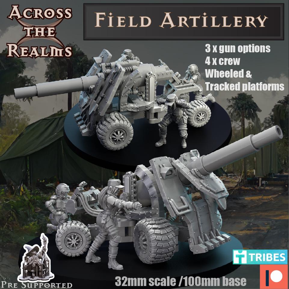 Field Artillery & Operative Miniatures | Across the Realms