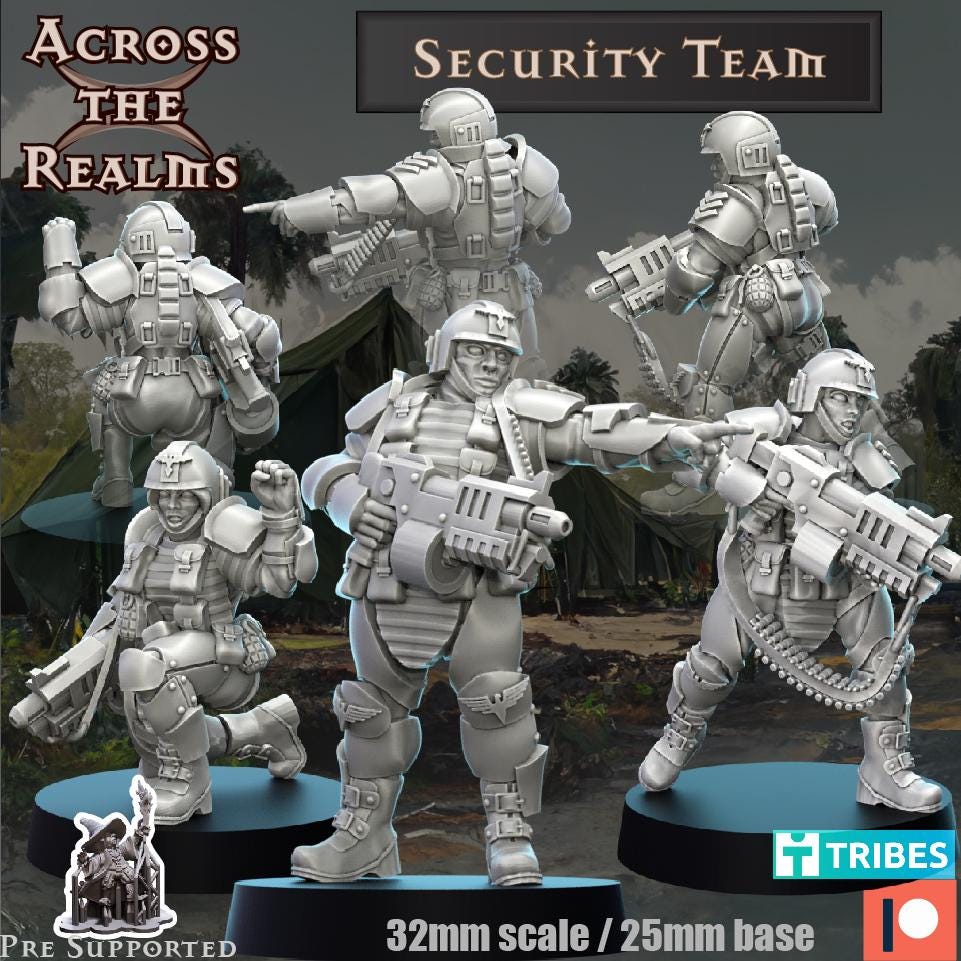 Field Artillery & Operative Miniatures | Across the Realms