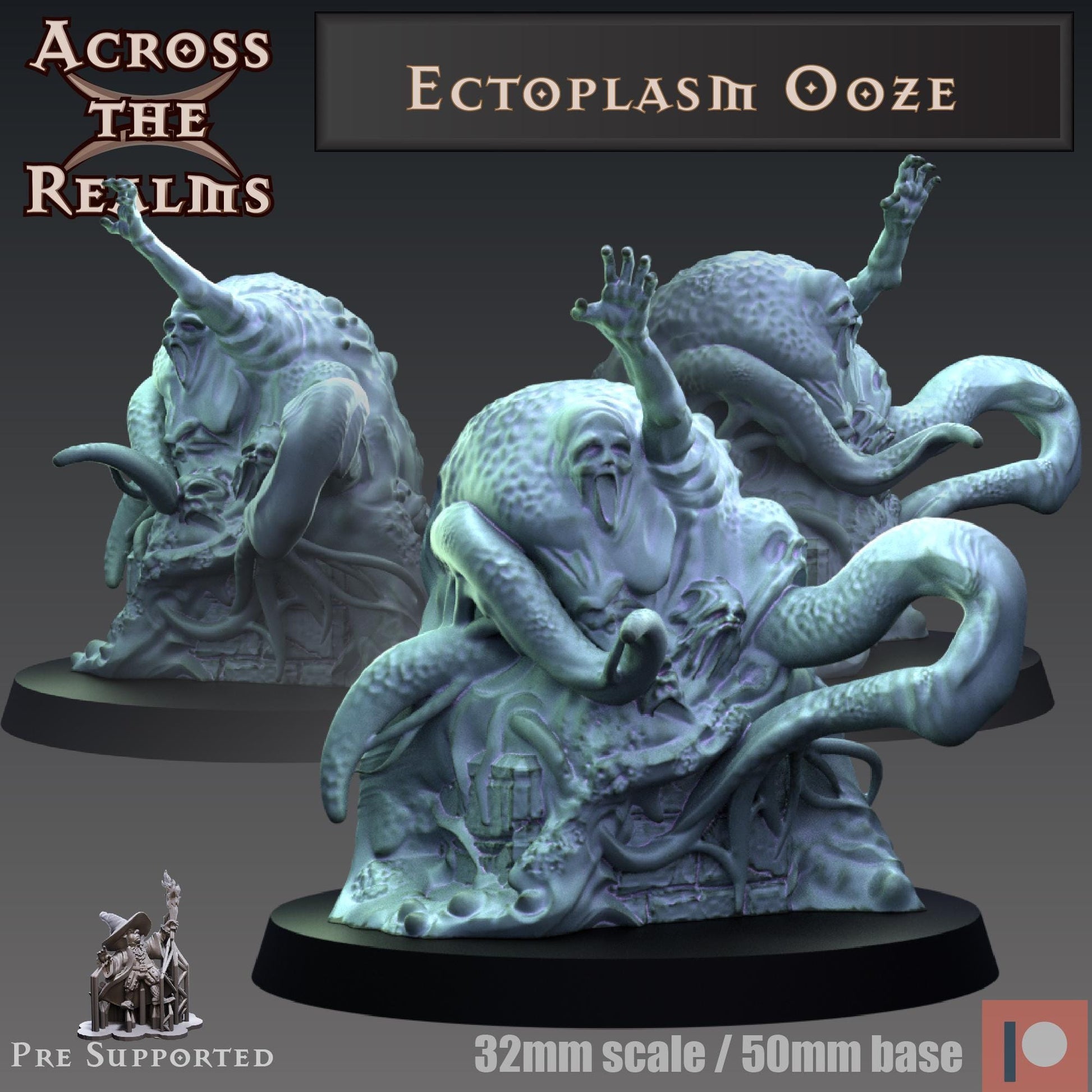 Ectoplasm Ooze Miniature | Across the Realms