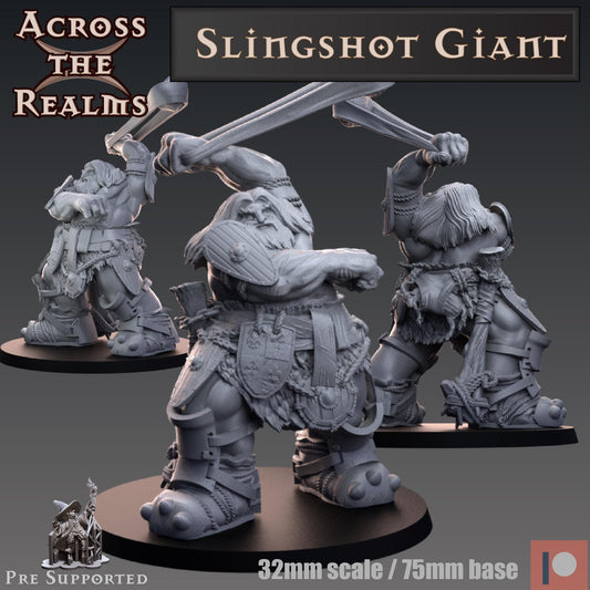 Slingshot Giant Miniature | Across the Realms