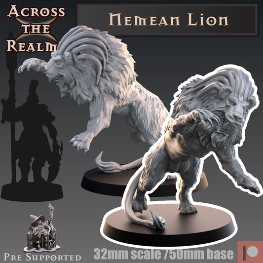 Nemean Lion Miniature | Across the Realms