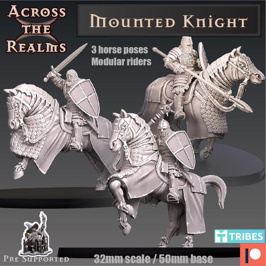 Mounted Cavalry Knights | Across the Realms