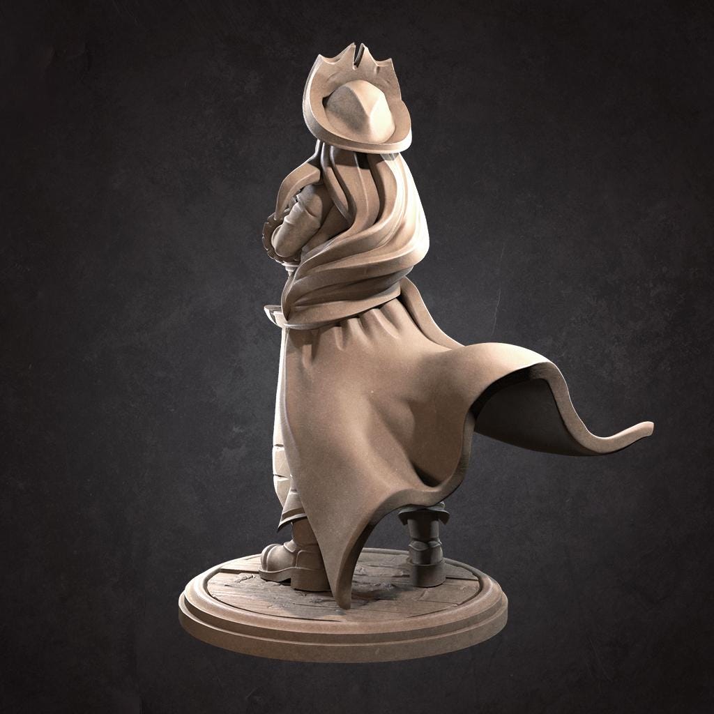 Pirate Captain Carmen Miniature | Bite the Bullet