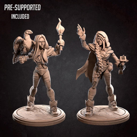 Dora and Cora, Explorer Twins Miniatures | Bite the Bullet