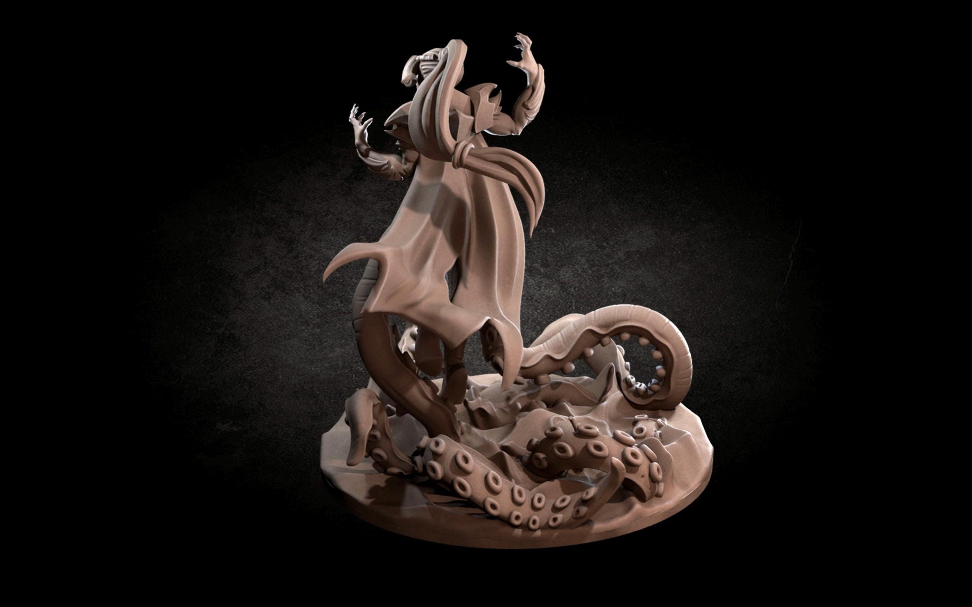 Cult Warrior Leader Miniature | Bite the Bullet