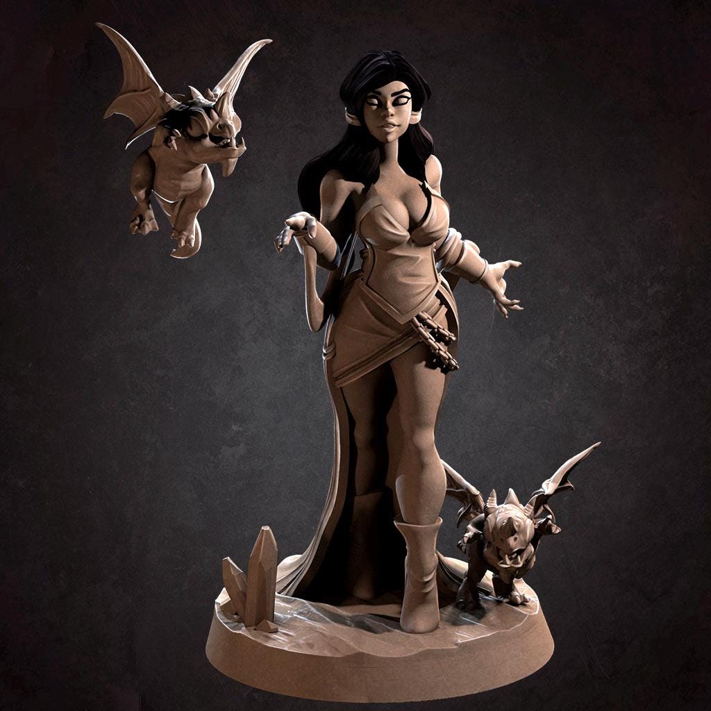 Selena the Puppet Master Miniature | Bite the Bullet