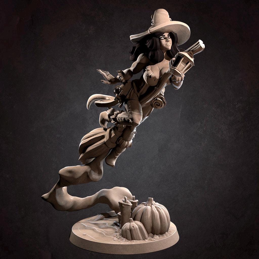 Dorothea, the Pirate Witch Miniature | Bite the Bullet