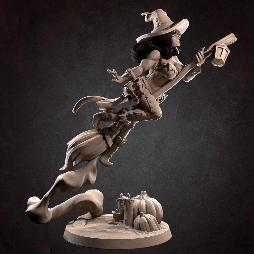 Dorothea, the Pirate Witch Miniature | Bite the Bullet