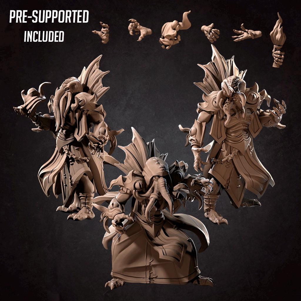 Mage Cultist Ancient Miniatures | Bite the Bullet