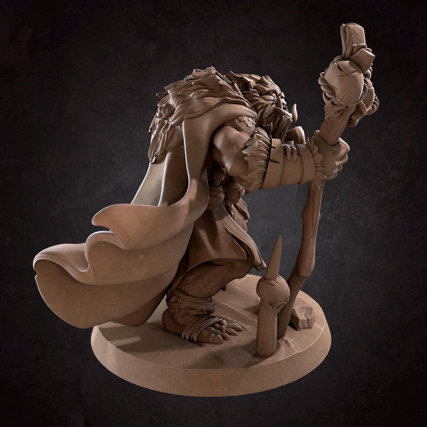 Bugbear Shaman Miniature | Bite the Bullet