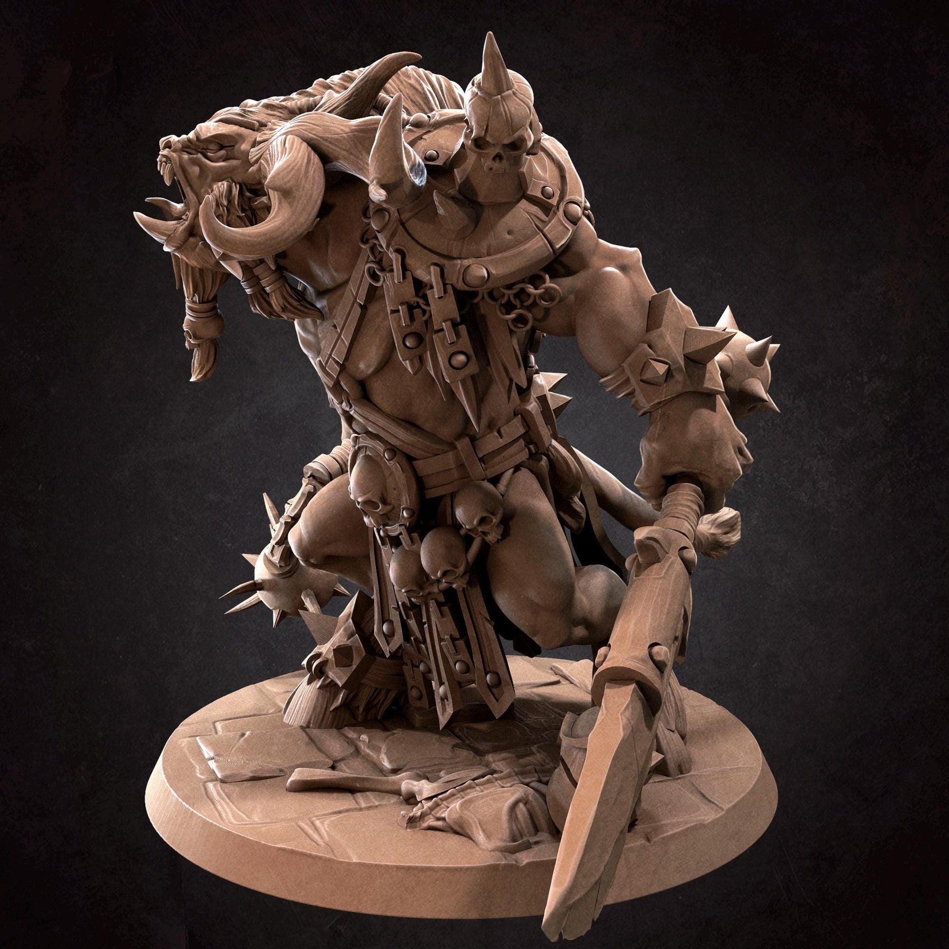 Barath, the Beast Lord Miniature | Bite the Bullet