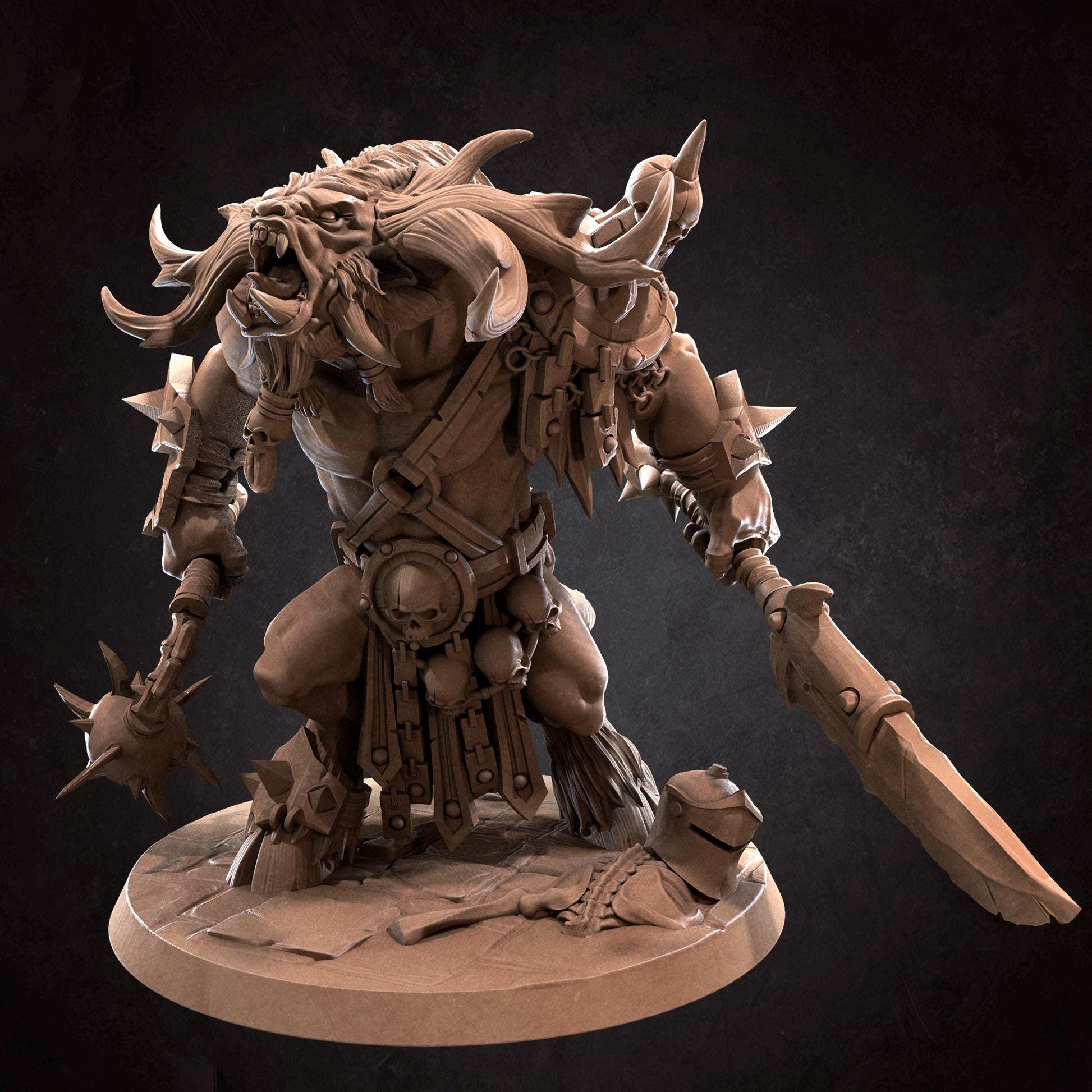 Barath, the Beast Lord Miniature | Bite the Bullet