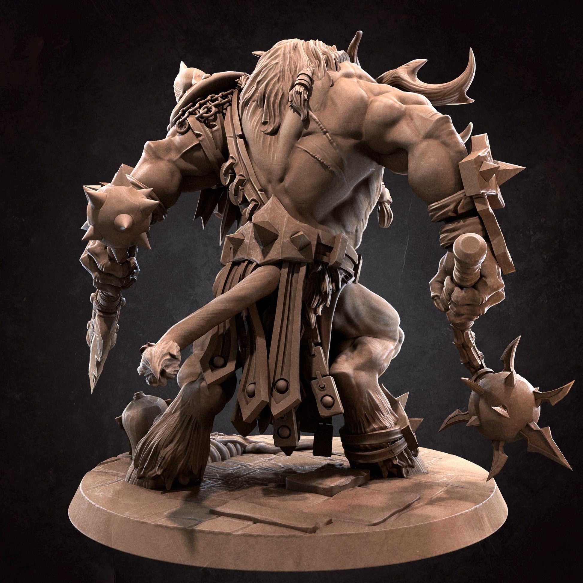 Barath, the Beast Lord Miniature | Bite the Bullet