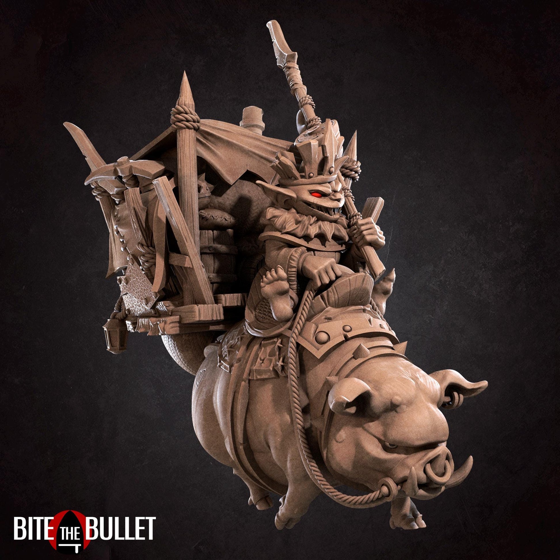 Goblin King Miniature | Bite the Bullet