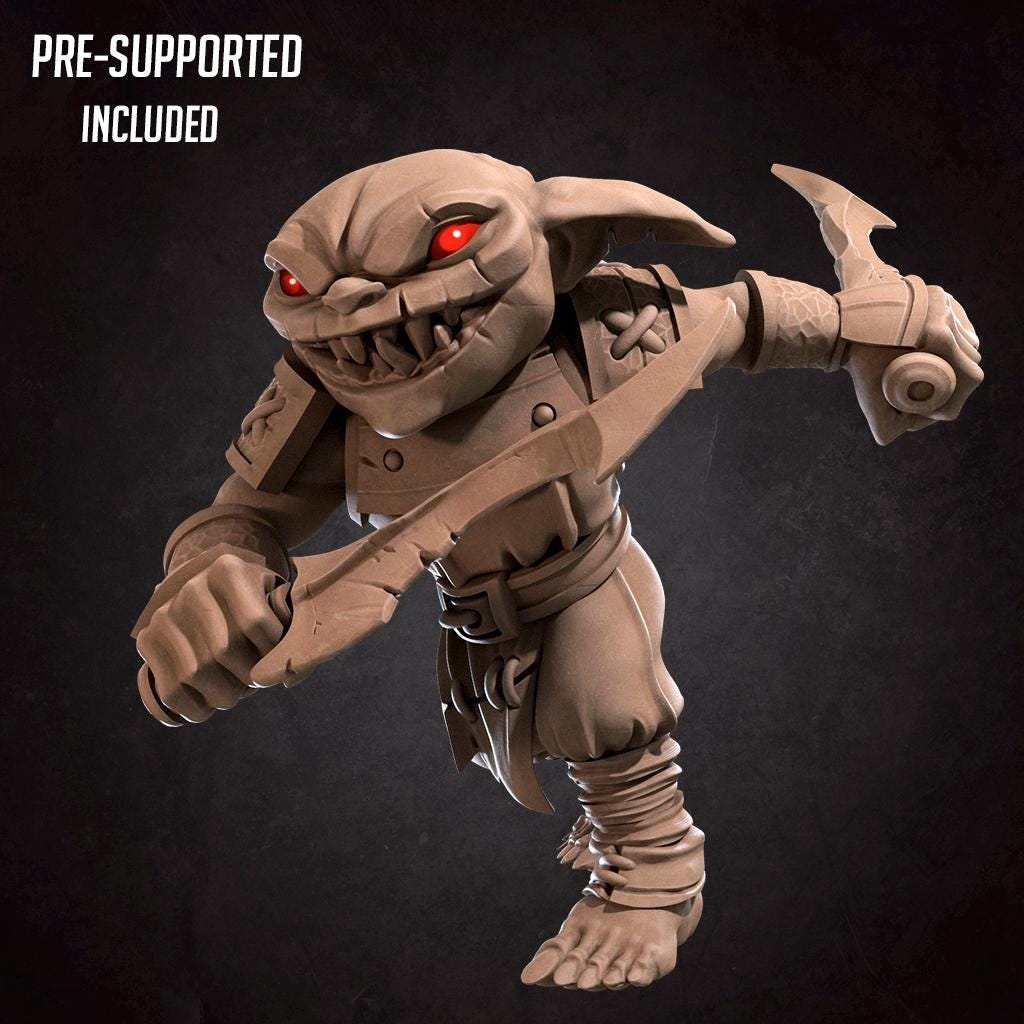 Goblin Ranger Miniature | Bite the Bullet
