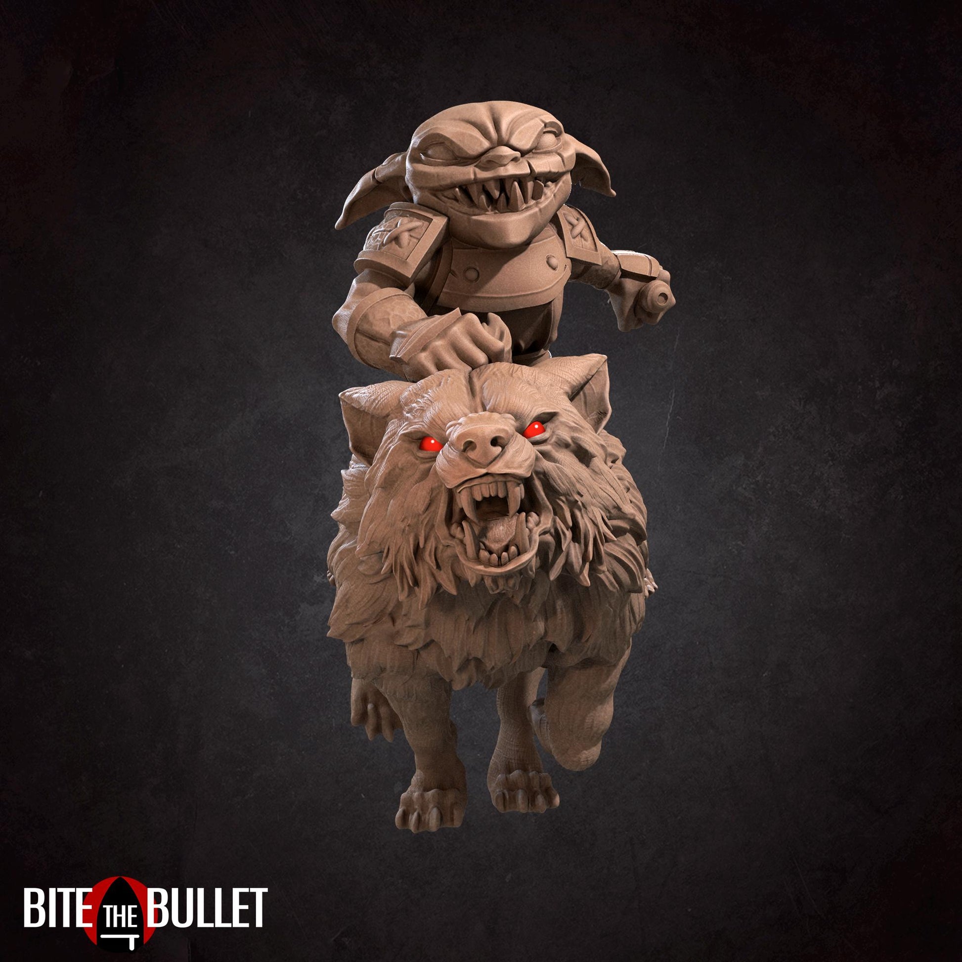 Cavalry Goblin Miniature | Bite the Bullet