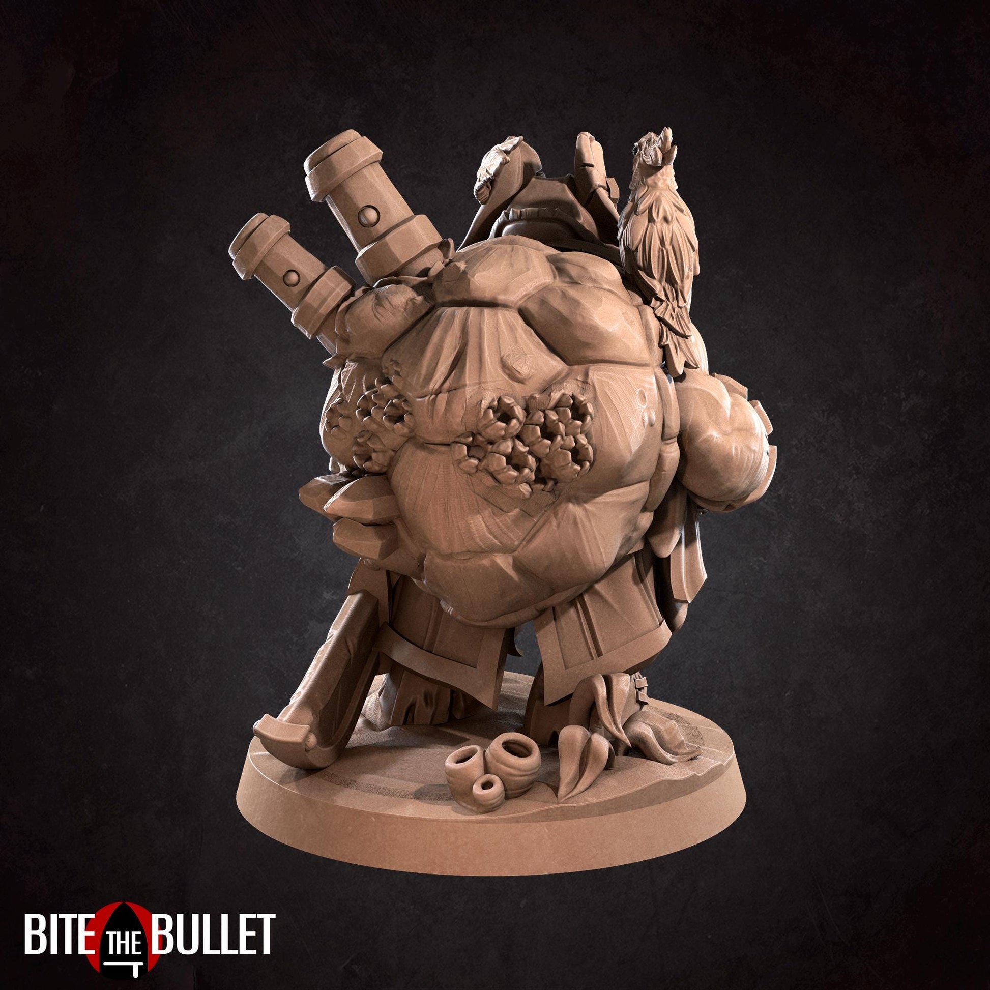 Tortle Pirate Miniature | Bite the Bullet