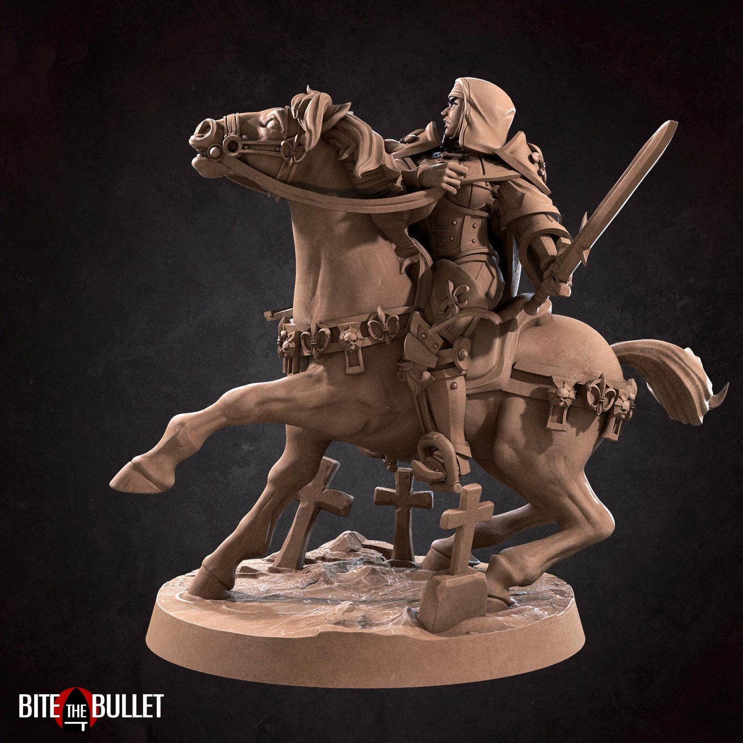 War Sister Light Cavalry Miniature | Bite the Bullet