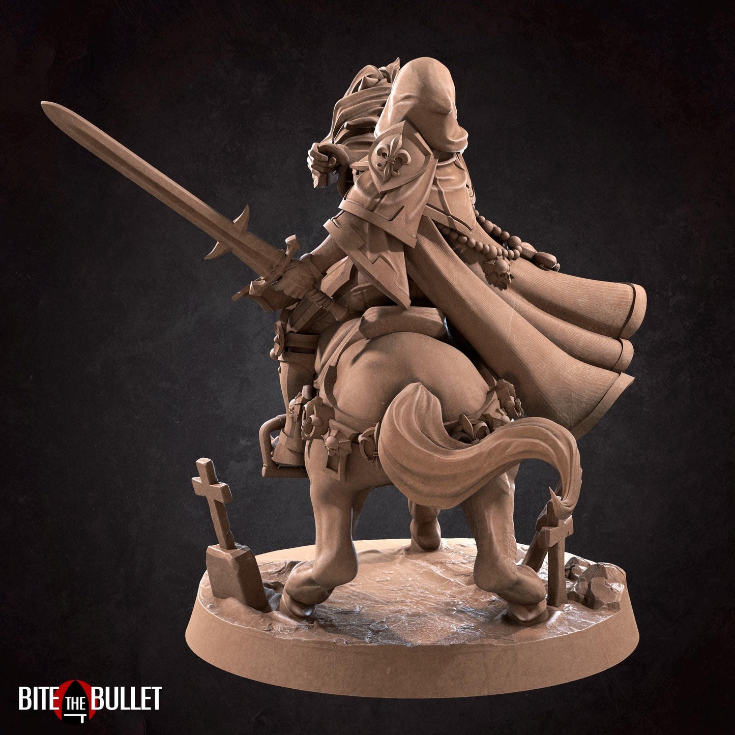 War Sister Light Cavalry Miniature | Bite the Bullet