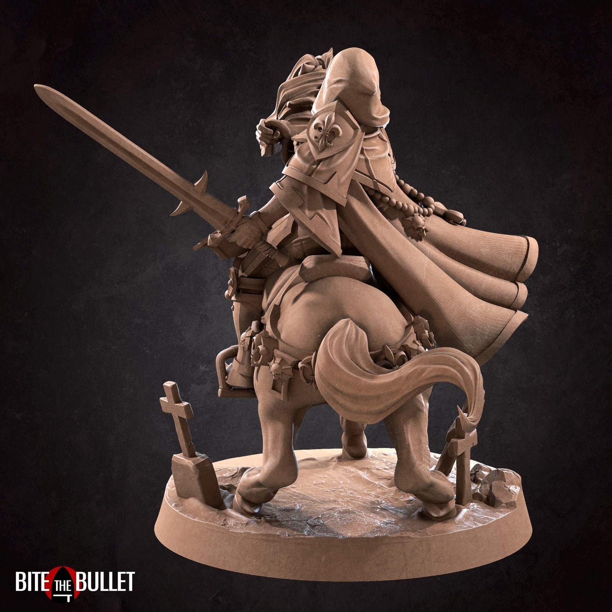 War Sister Light Cavalry Miniature | Bite the Bullet