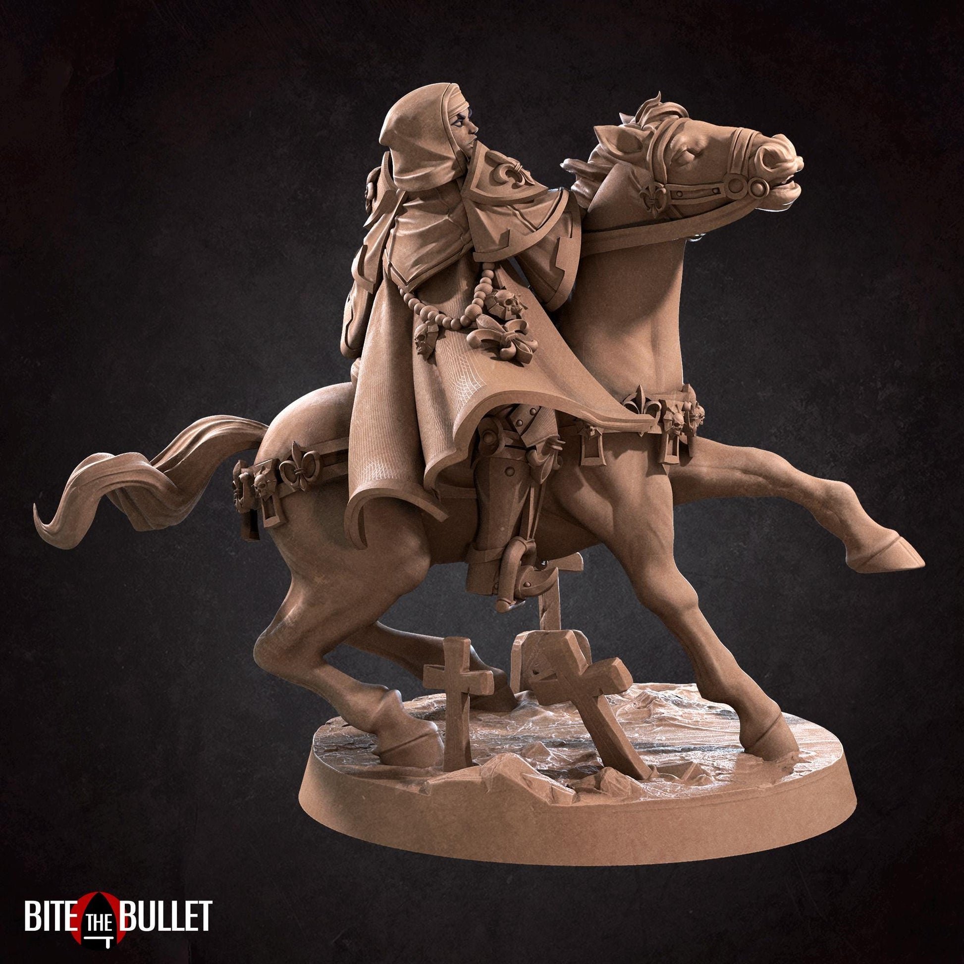 War Sister Light Cavalry Miniature | Bite the Bullet