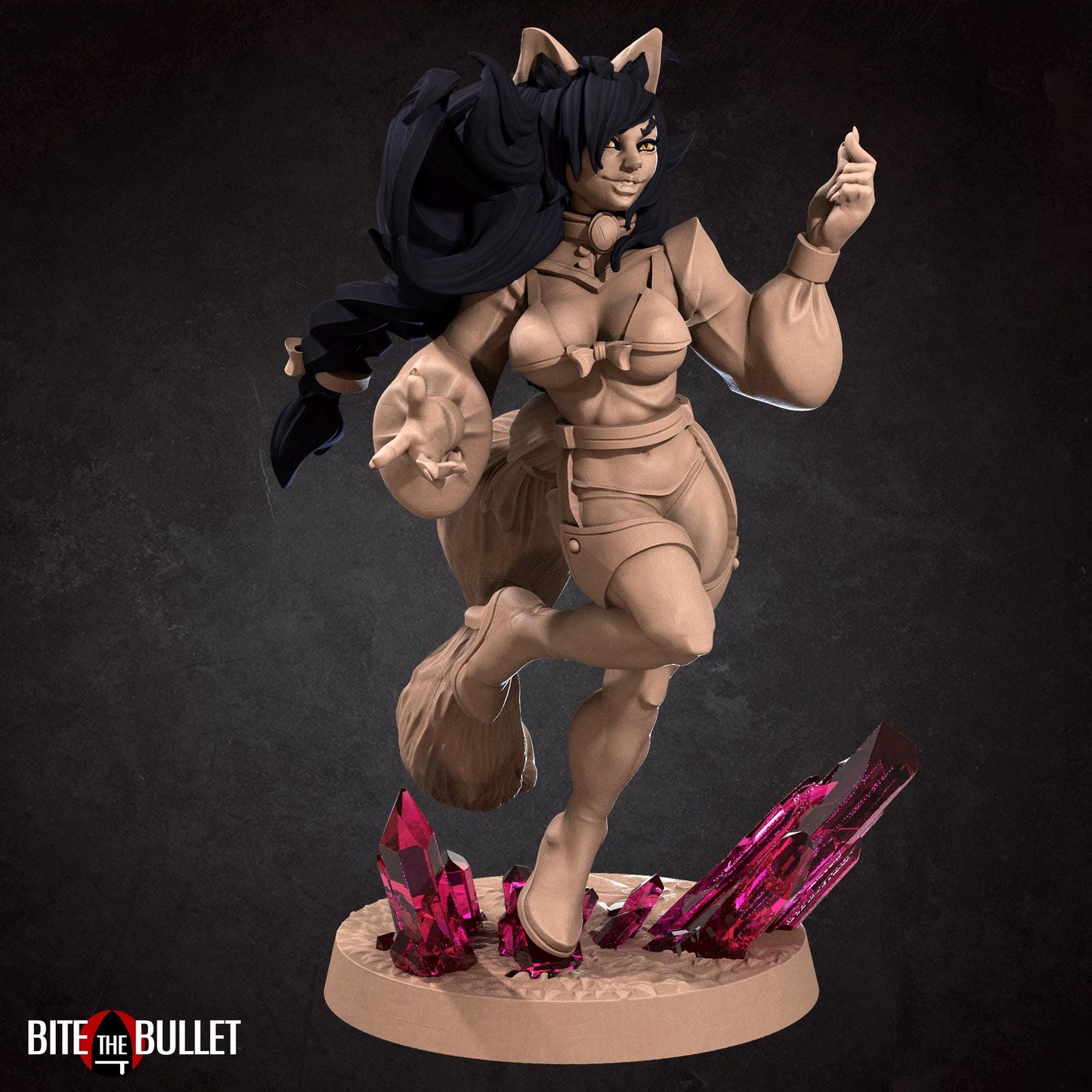 Lady Mahrian, the Foxfolk Maid Miniature | Bite the Bullet