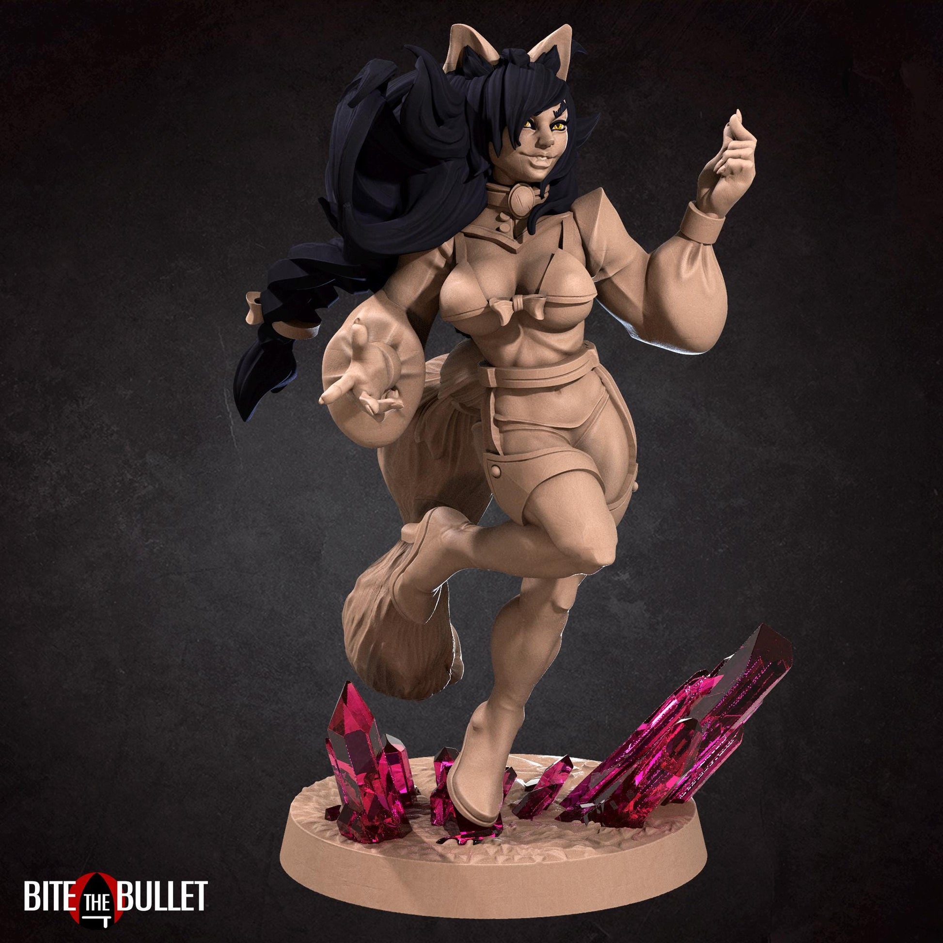 Lady Mahrian, the Foxfolk Maid Miniature | Bite the Bullet