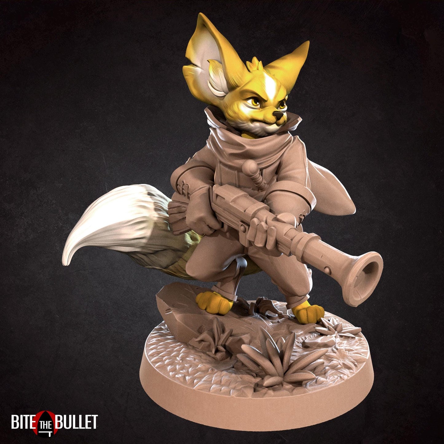 Rango, the Foxfolk Hunter Miniature | Bite the Bullet