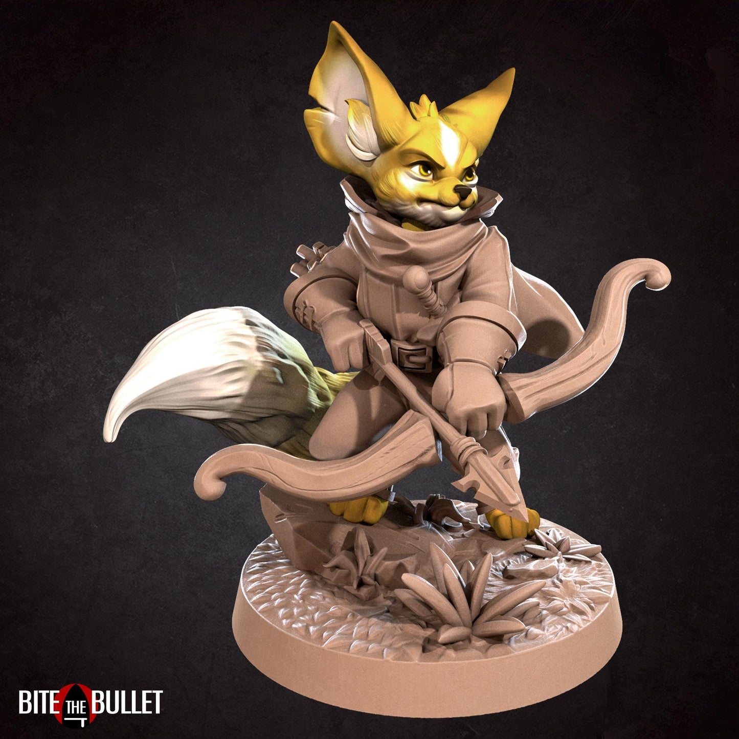 Rango, the Foxfolk Hunter Miniature | Bite the Bullet