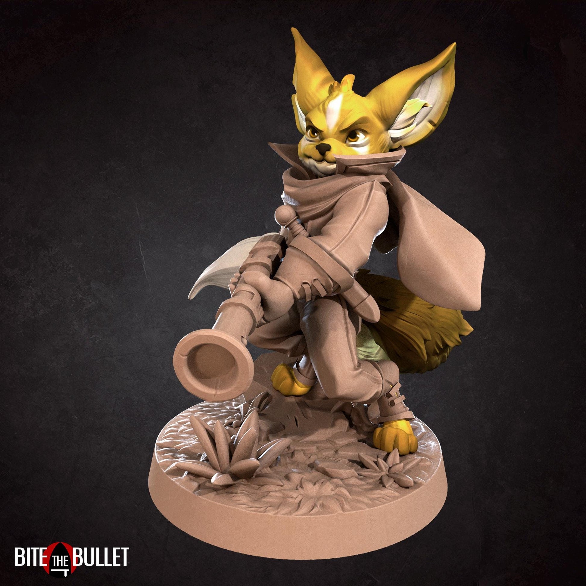 Rango, the Foxfolk Hunter Miniature | Bite the Bullet