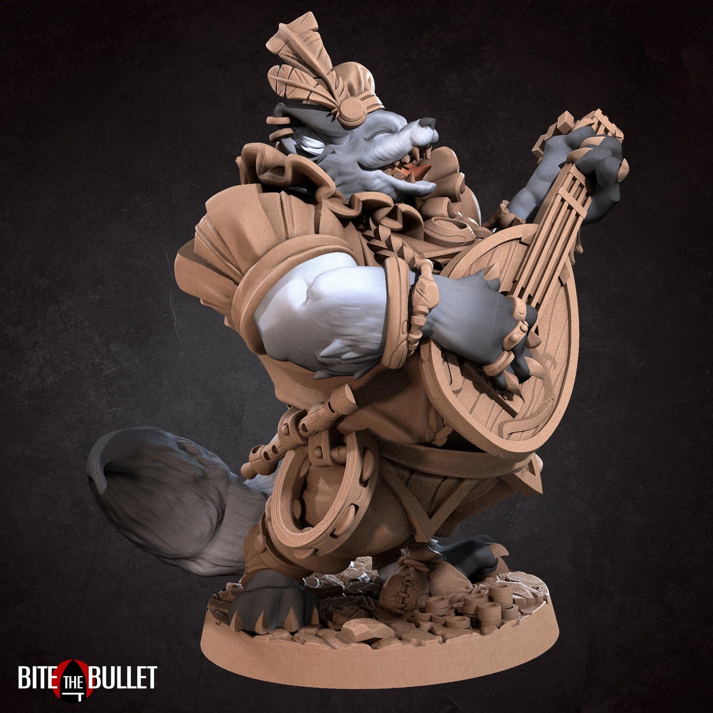 Foxfolk Bard Miniature | Bite the Bullet