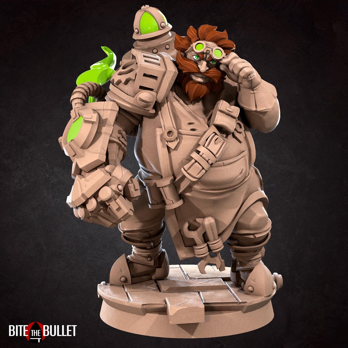 Dr. TNT, Human Artificer Miniature | Bite the Bullet