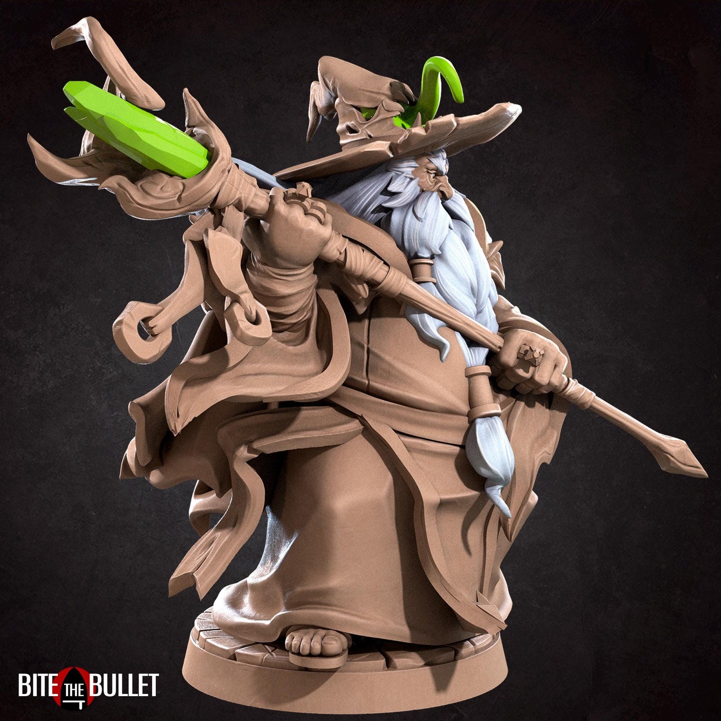 Myrmic Emrys, the Chunky Wizard Miniature | Bite the Bullet