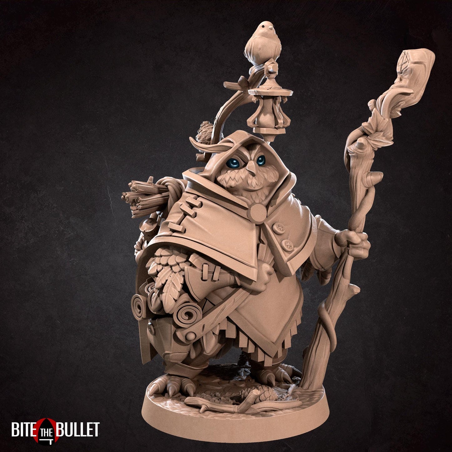 Owlfolk Forest Keeper Miniature | Bite the Bullet