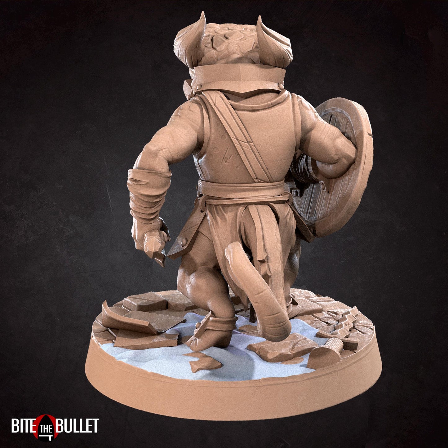 Kobold Warrior Miniature | Bite the Bullet