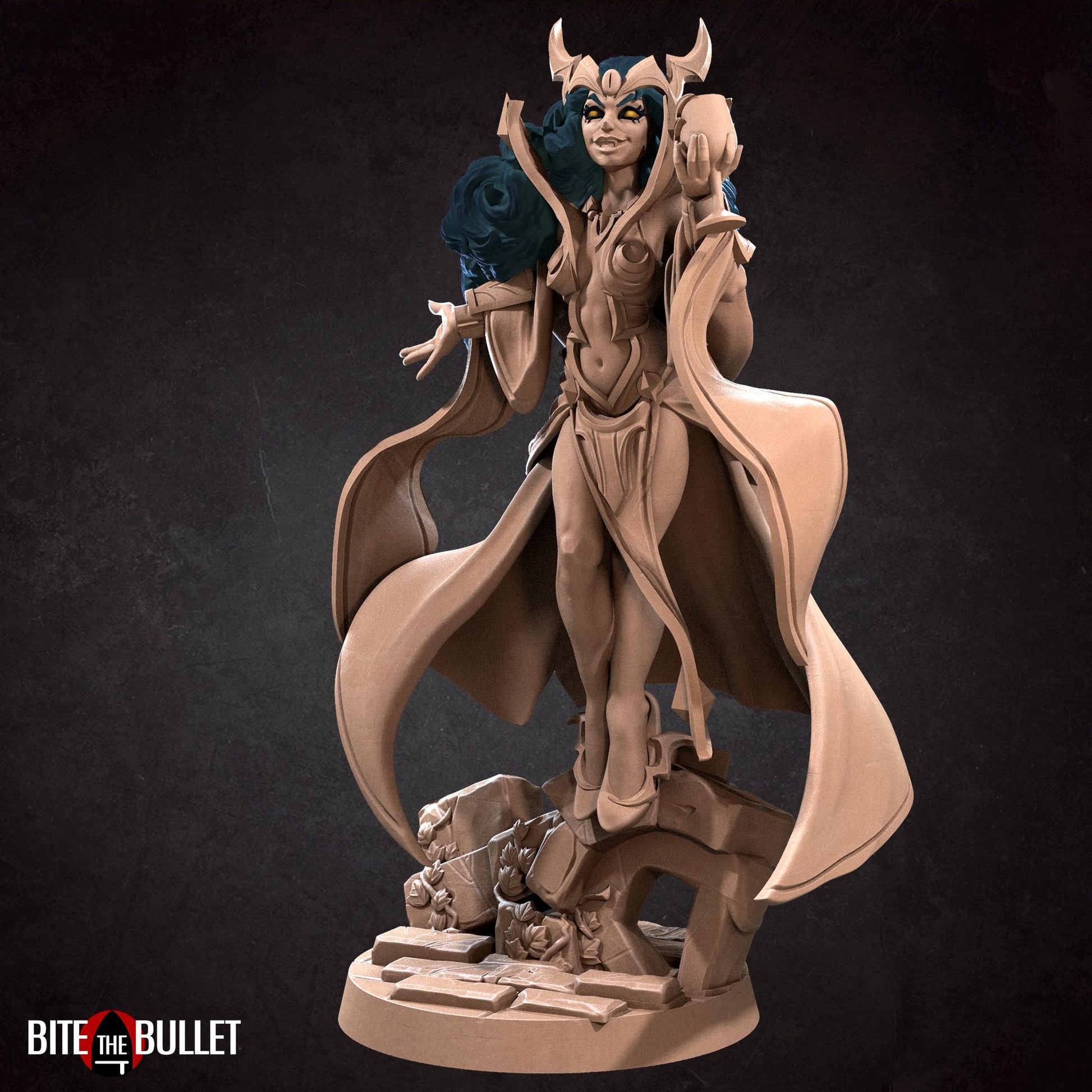 Vampire Sorceress Miniature | Bite the Bullet