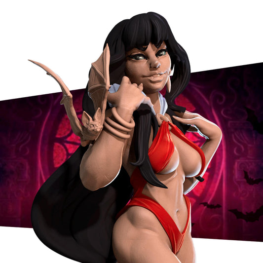 Vampire Lady Miniature | Bite the Bullet