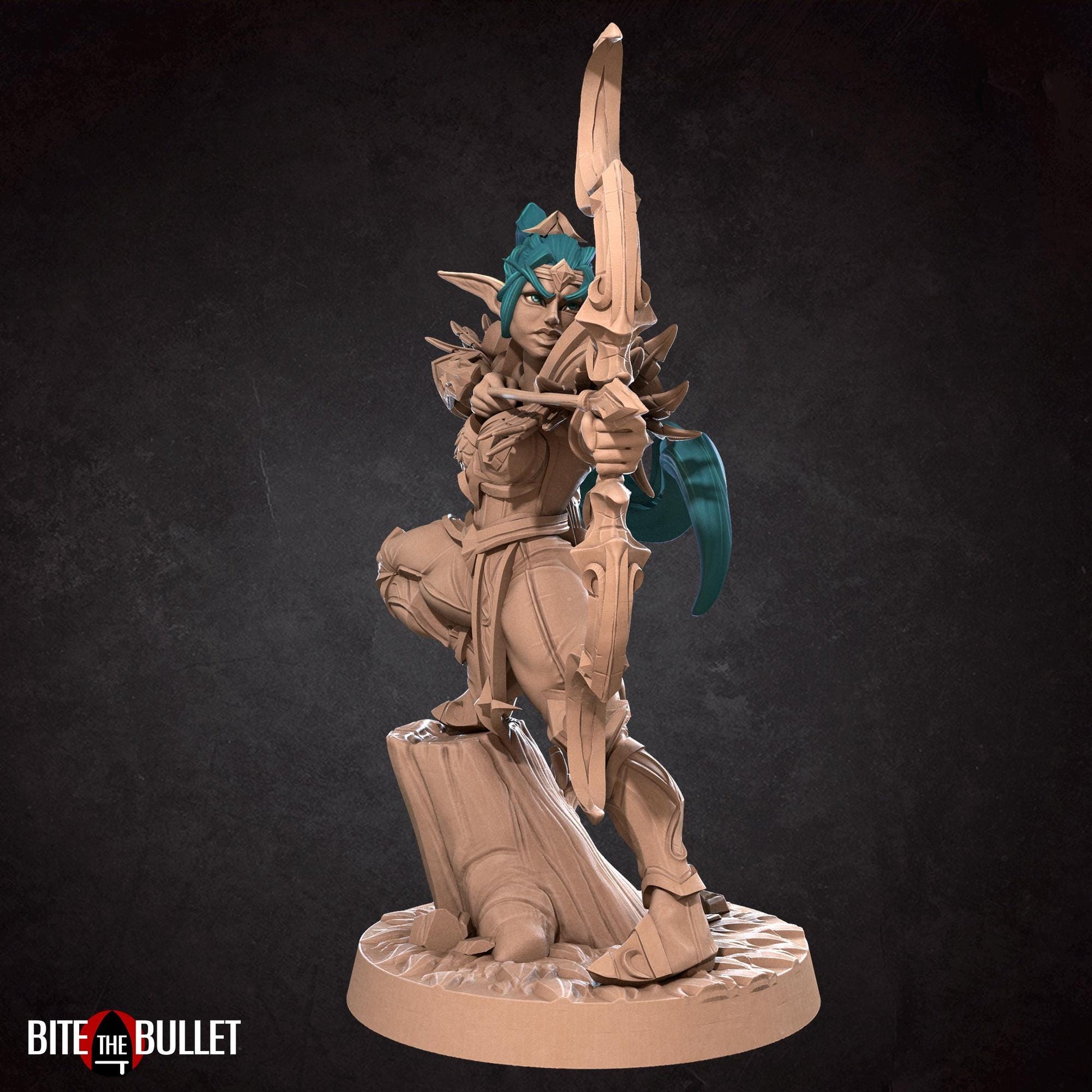Alana, Elf Archer Miniature | Bite the Bullet