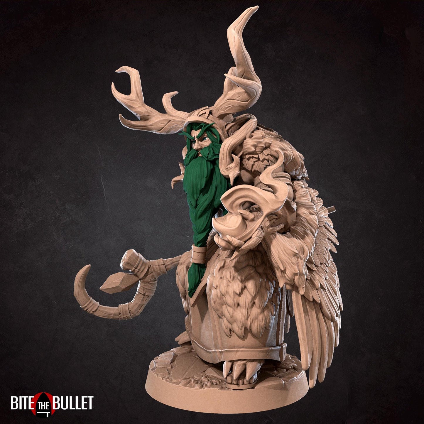 Archdruid Elf Miniature | Bite the Bullet
