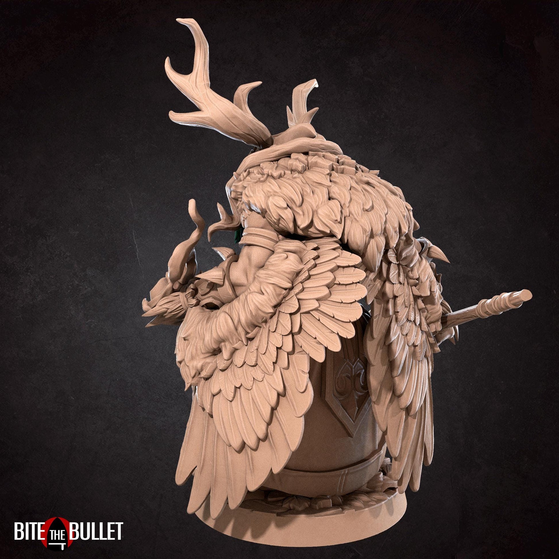 Archdruid Elf Miniature | Bite the Bullet