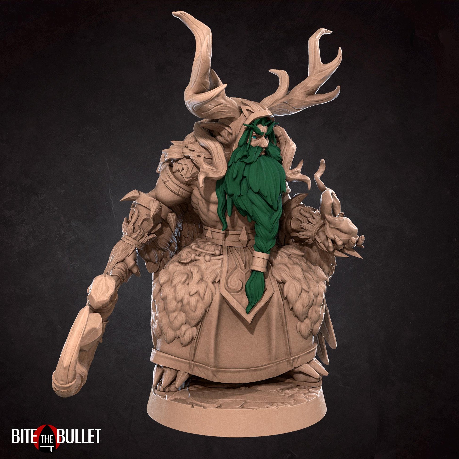 Archdruid Elf Miniature | Bite the Bullet