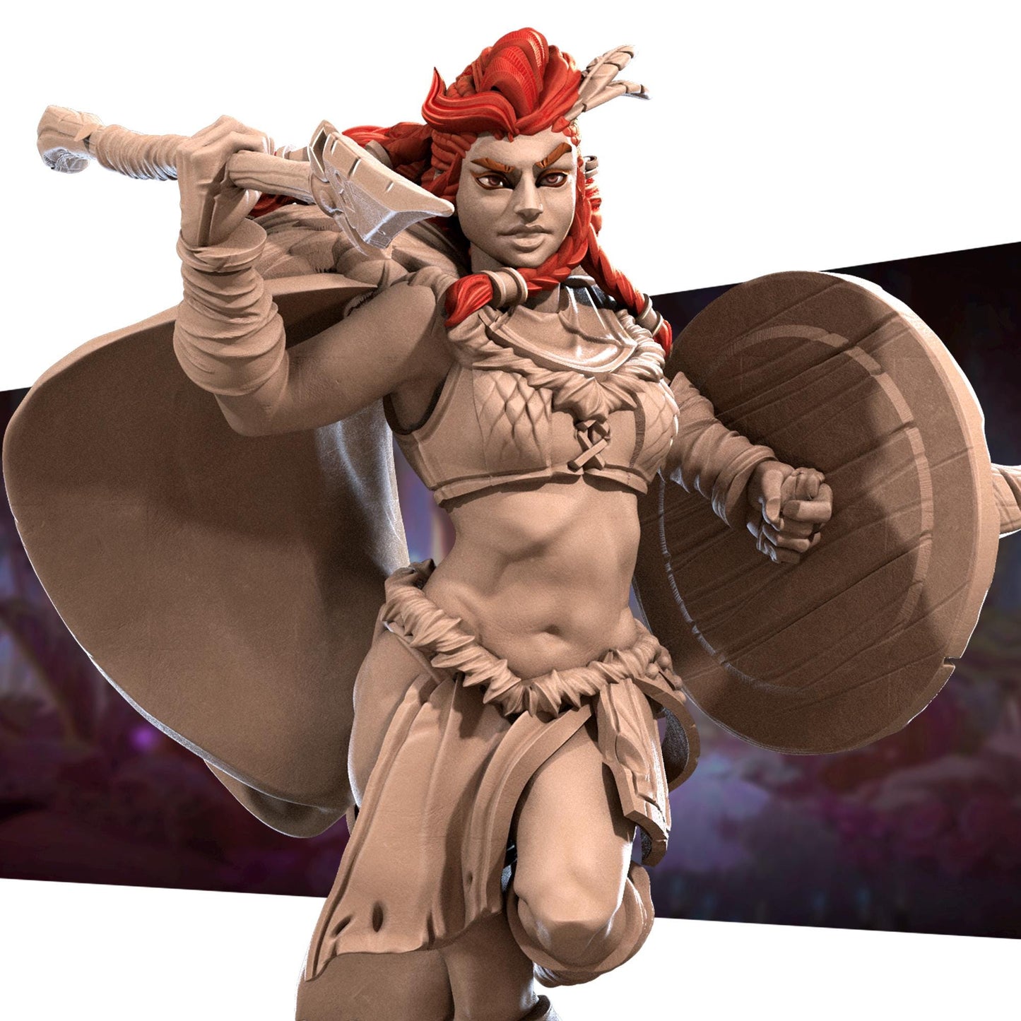 Anira, the Amazon Queen Miniature | Bite the Bullet
