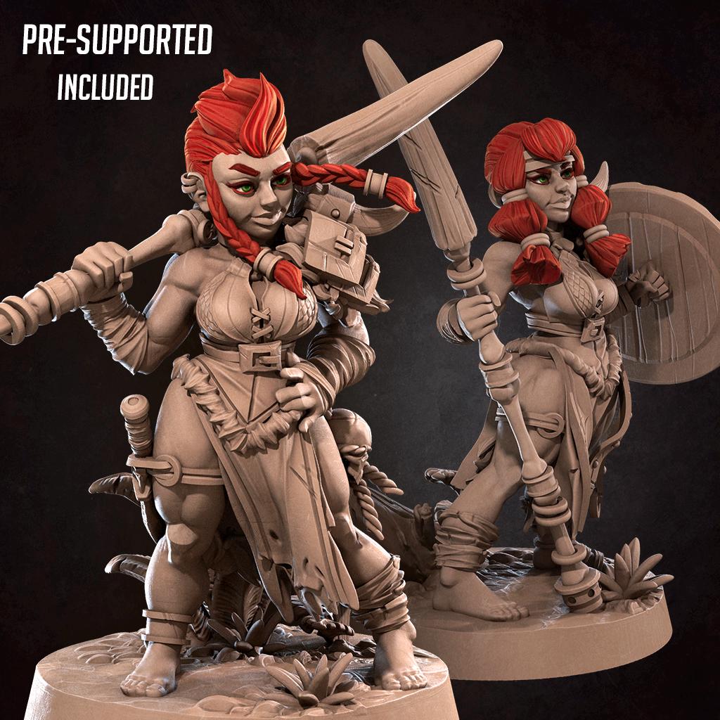 Amazon Warrior Miniatures | Bite the Bullet