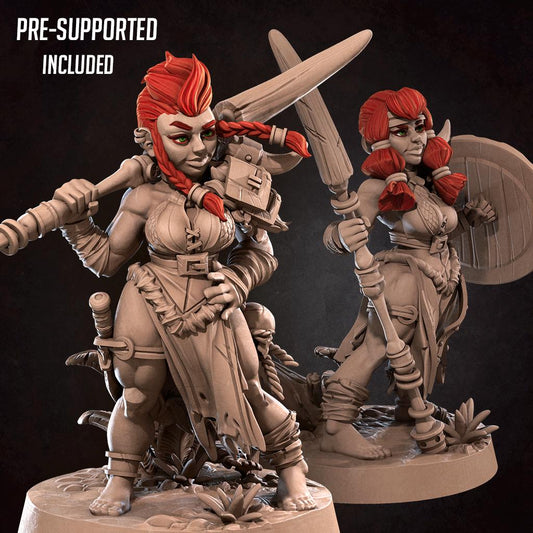 Amazon Warrior Miniatures | Bite the Bullet