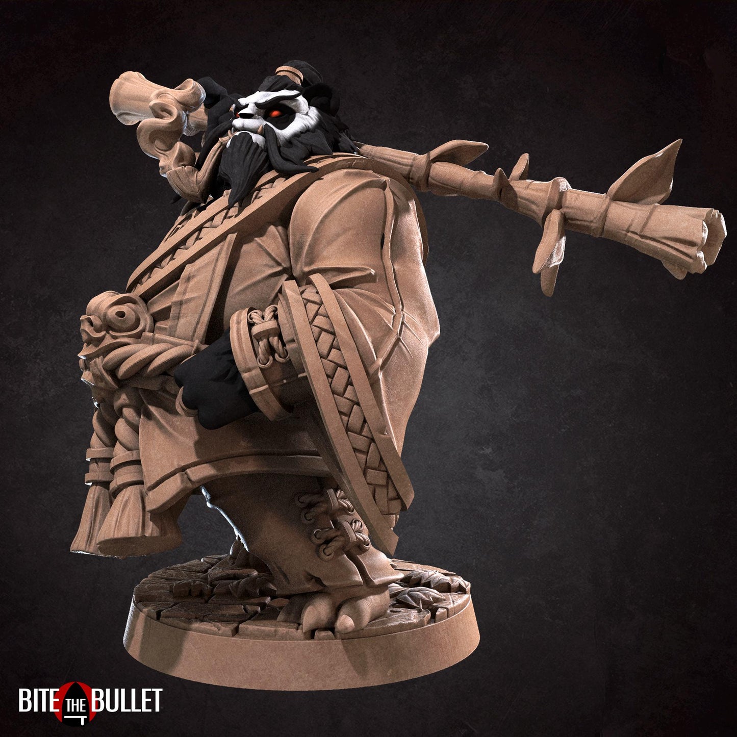 Sam Wisecloud, the Dojo Master Panda Miniature | Bite the Bullet