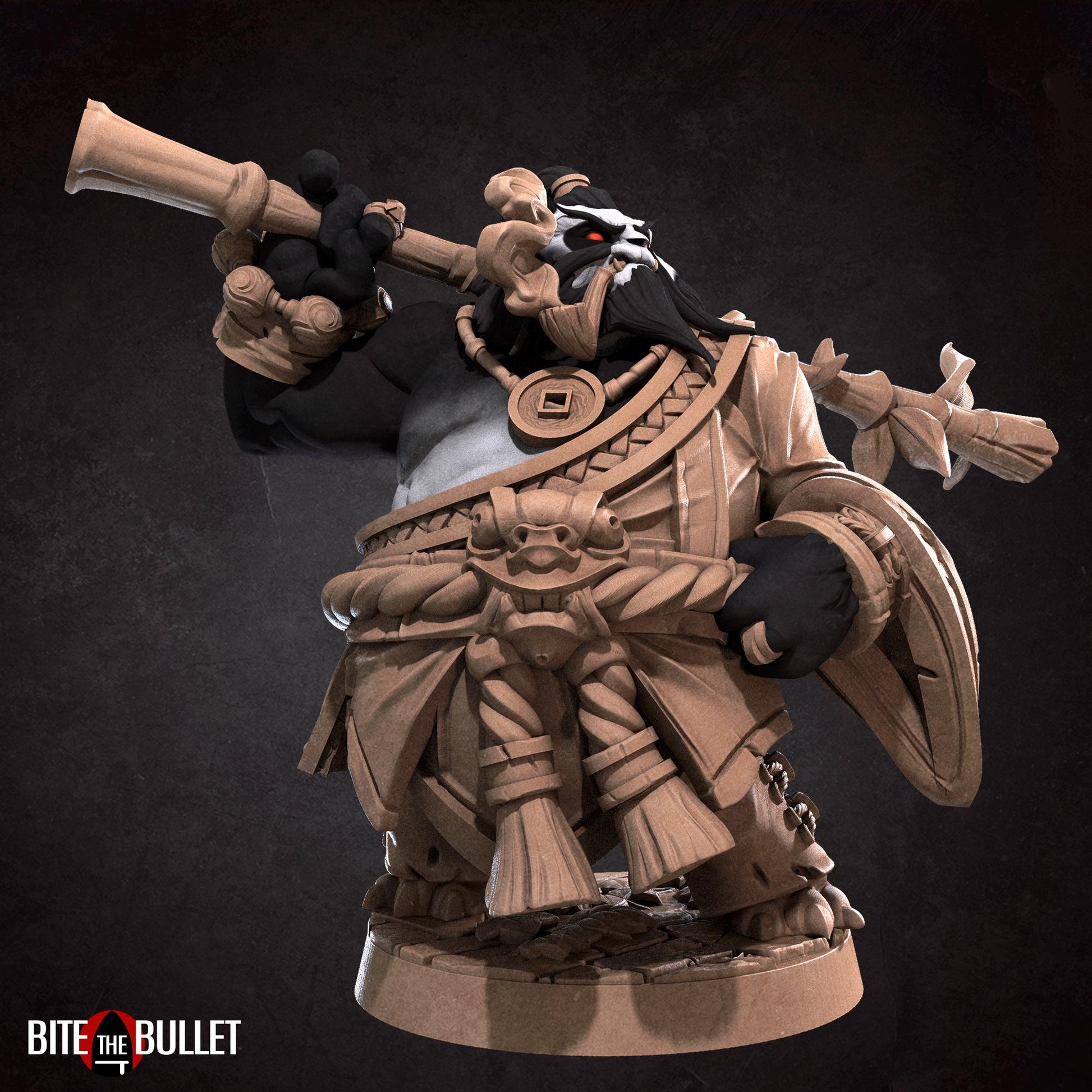 Sam Wisecloud, the Dojo Master Panda Miniature | Bite the Bullet