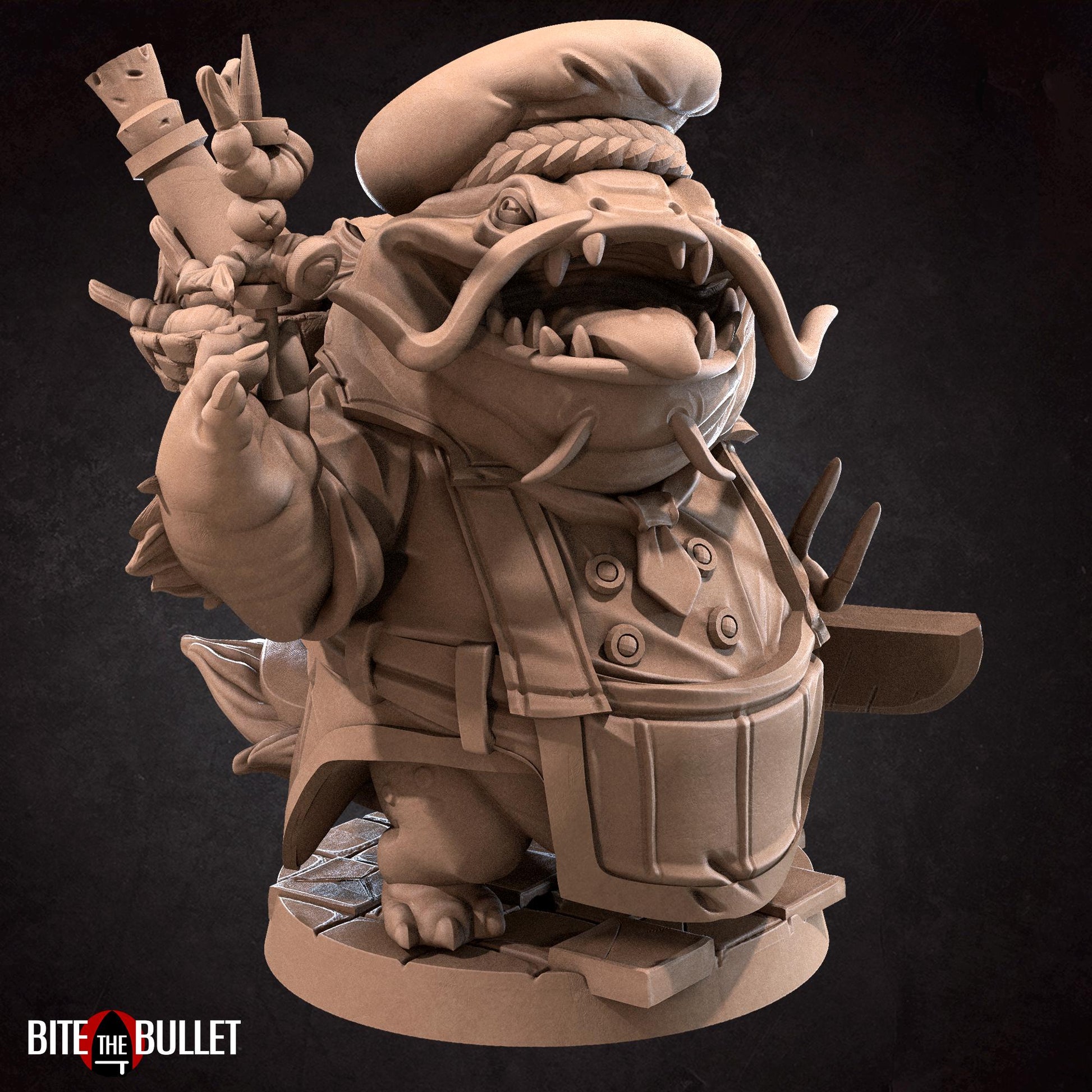 Locathah Chef Miniature | Bite the Bullet