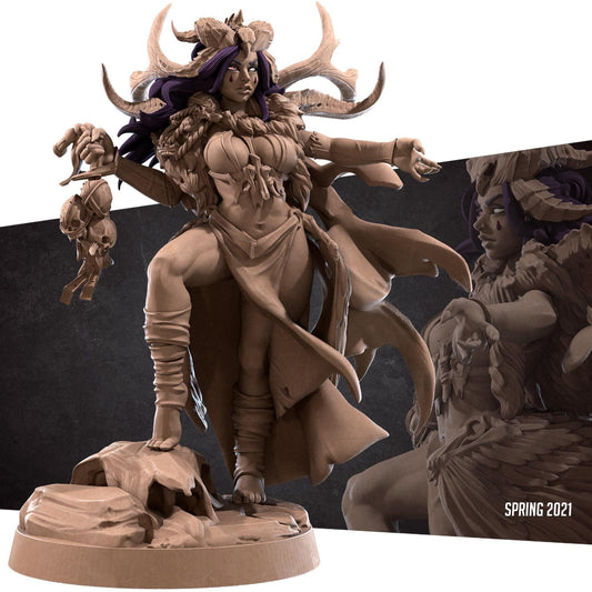 Circe, the Black Scavenger Miniature | Bite the Bullet