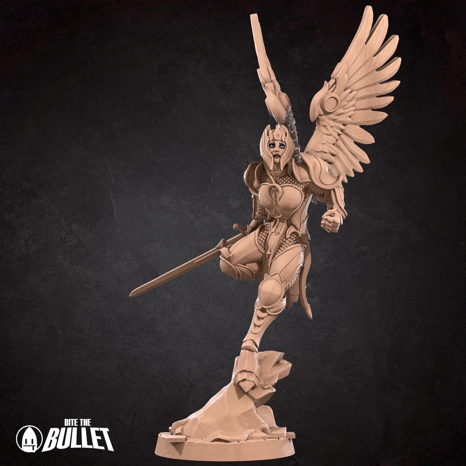 Aasimar Paladin Miniature | Bite the Bullet